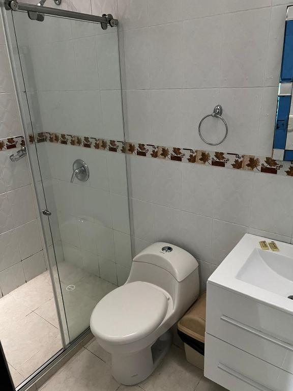 Koupelna v ubytování Eco Hotel La Selecta Pereira