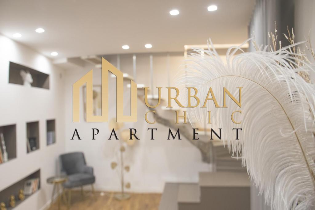 TV a/nebo společenská místnost v ubytování Urban Chic Apartment