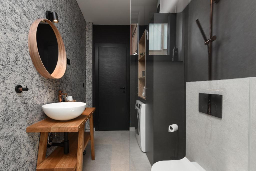 Koupelna v ubytování NEW Luxury Feel Good House by the Sea