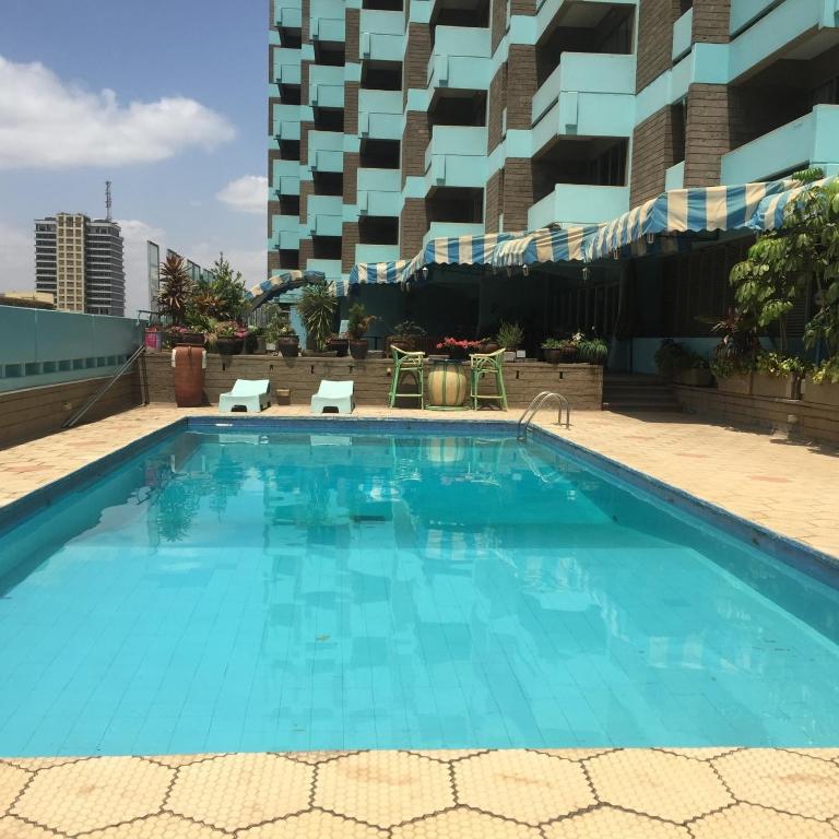 Bazén v ubytování Chester Hotel and Suites Nairobi, City Centre CBD nebo v jeho okolí
