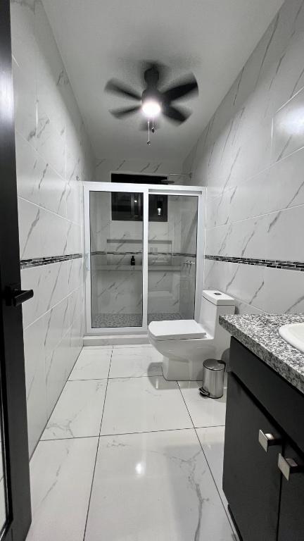 Koupelna v ubytování DaVinciHouse