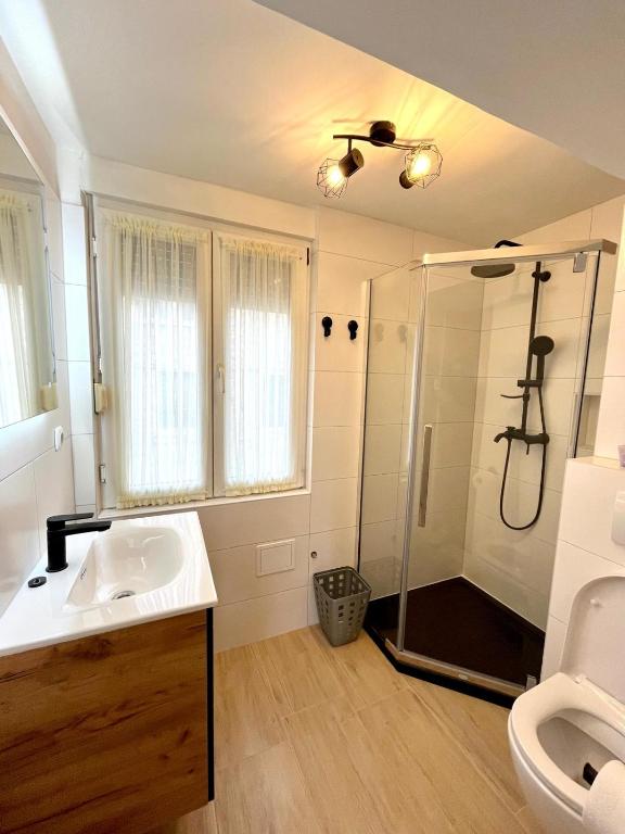 Kúpeľňa v ubytovaní Apartment Darka