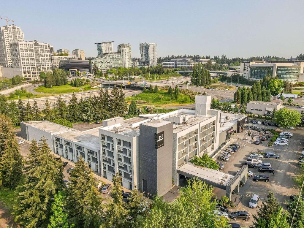 Nespecifikovaný výhled na destinaci Bellevue nebo výhled na město při pohledu z hotelu