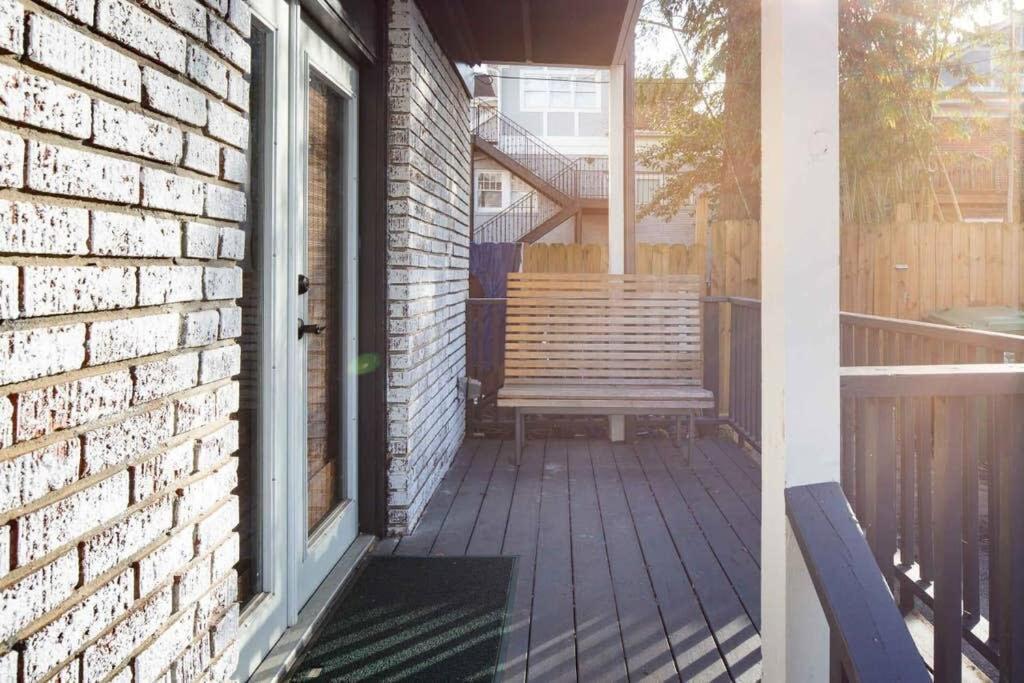 Balkón nebo terasa v ubytování Boho Lux