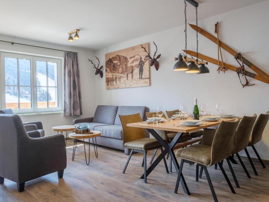 Posezení v ubytování Tauernsuites Sonnblick Top 4 und 5