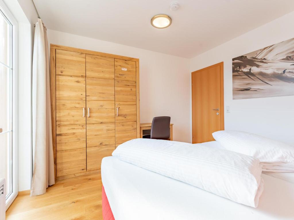 Posteľ alebo postele v izbe v ubytovaní Chalet Bergblick