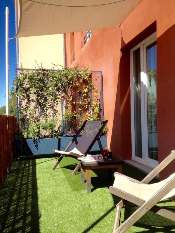 Zahrada ubytování Suite Home Apt Luberon