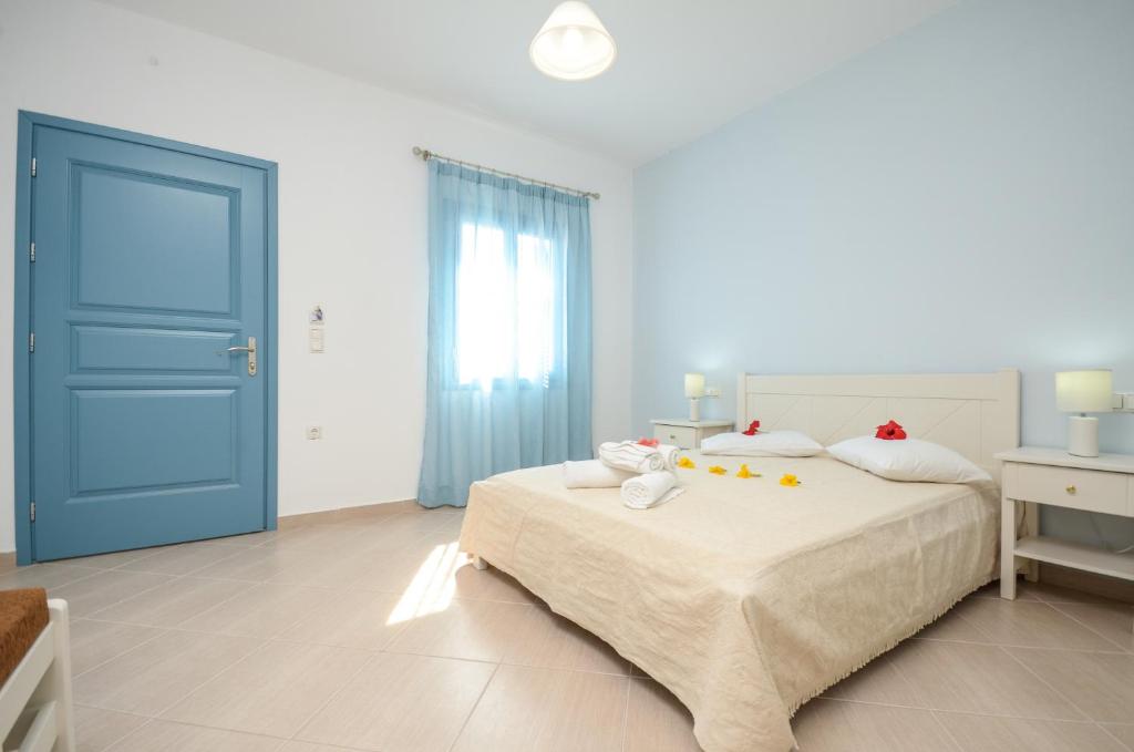 Postel nebo postele na pokoji v ubytování Hotel Francesca