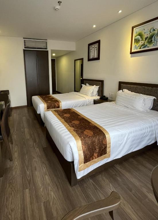 Phòng Superior 2 giường đơn nhìn ra cảnh thành phố