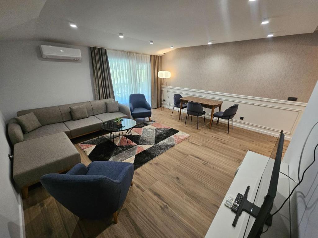 Posezení v ubytování Family Hotel Delta