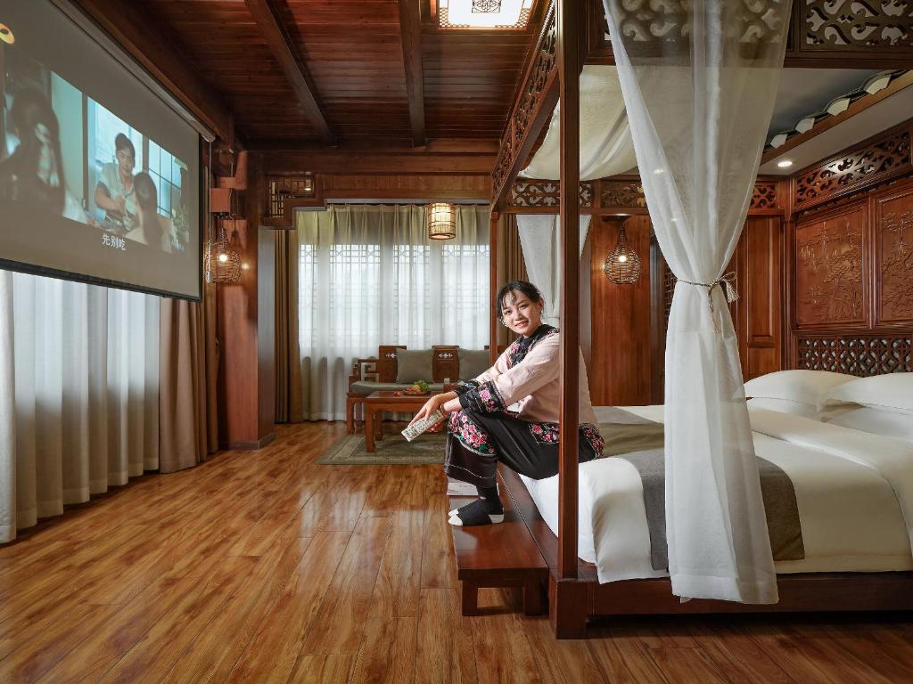Posezení v ubytování Lee's Boutique Resort