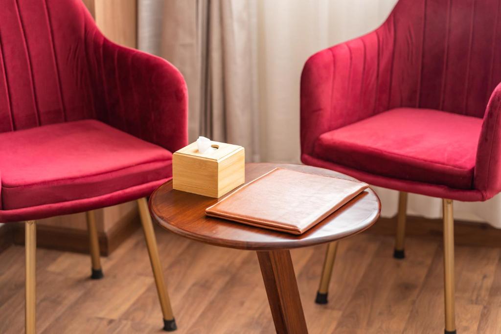 Posezení v ubytování Hotel Crystal Pashupati