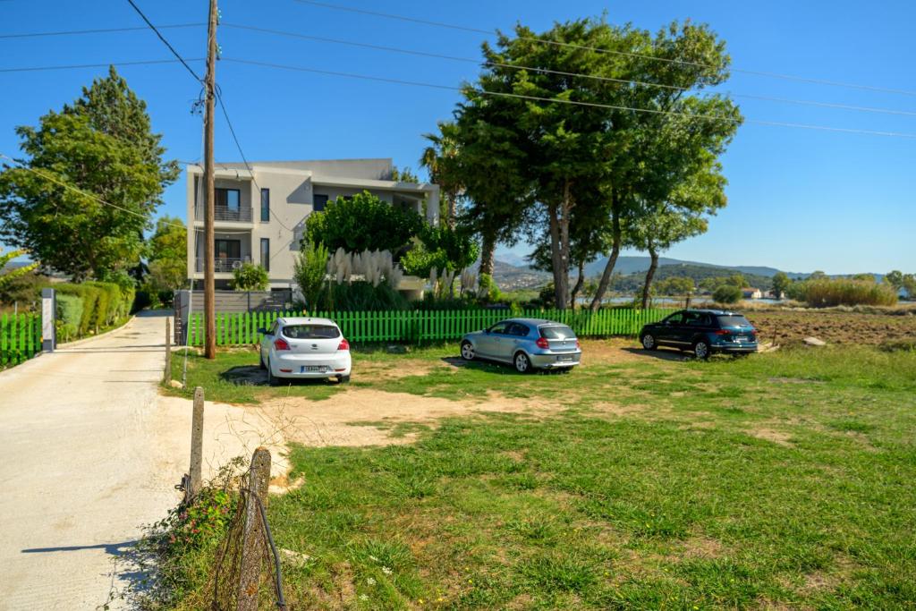 Zahrada ubytování Bikini Apartments