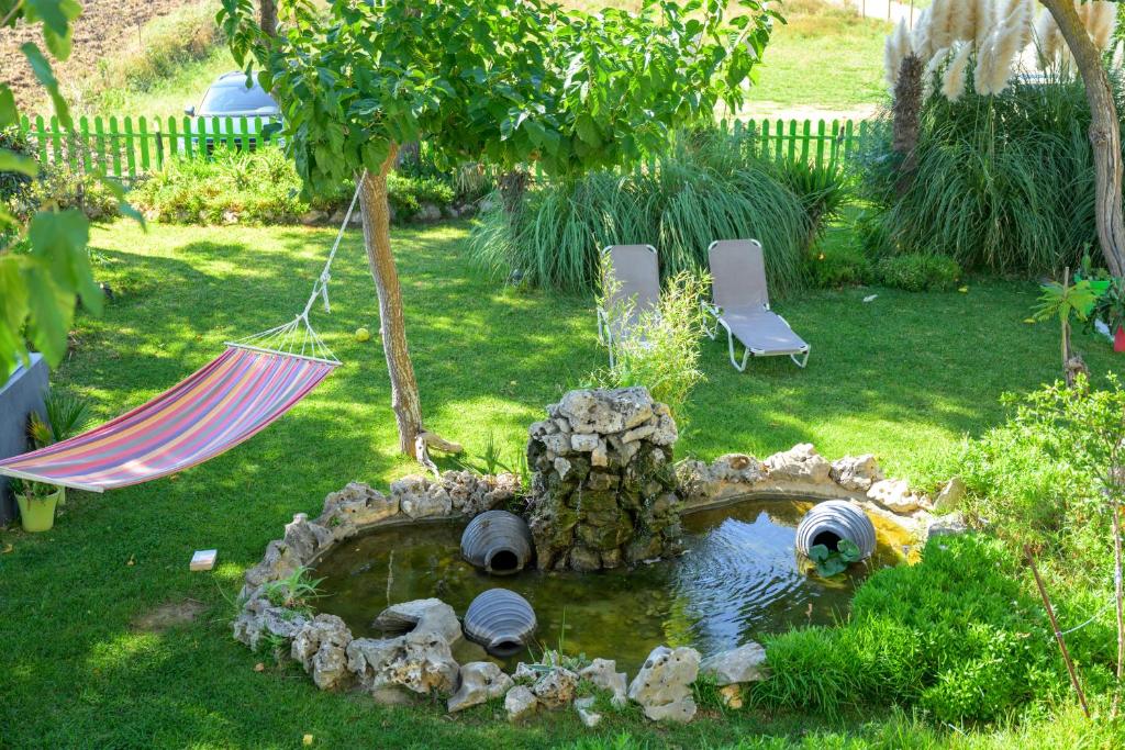 Zahrada ubytování Bikini Apartments