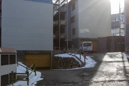 Apartament l'Osset v zimě