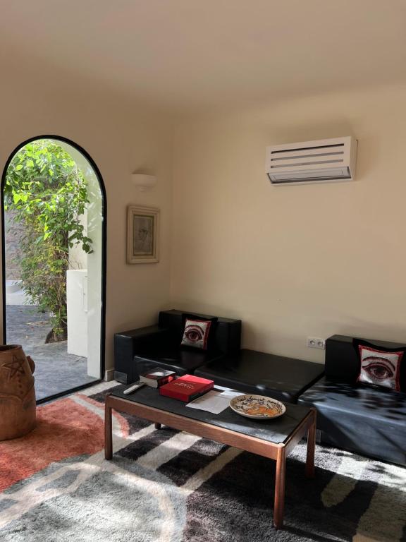 Posezení v ubytování MORO Marrakech Boutique Hôtel