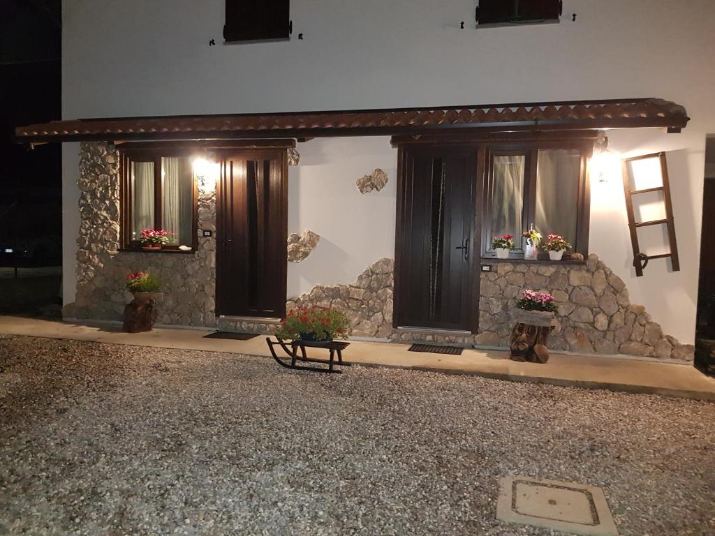 Budova, kde se bed and breakfast nachází