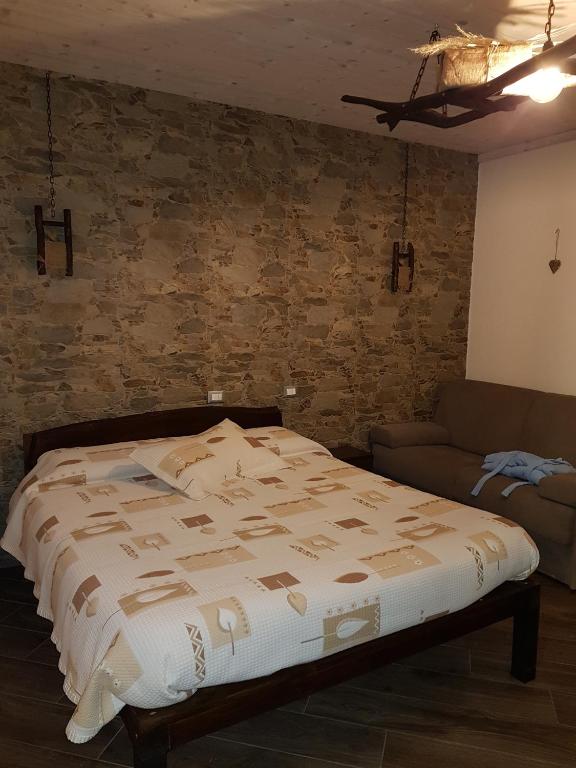 Postel nebo postele na pokoji v ubytování Bed and Breakfast MON AMOUR