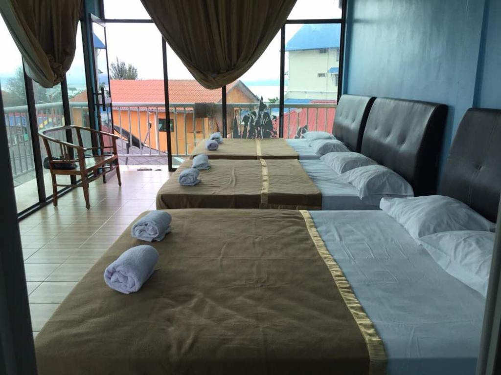 Posezení v ubytování JV Inn Perhentian