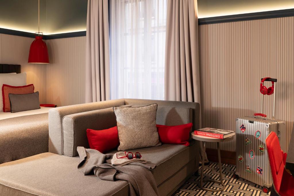 Posezení v ubytování Hotel D Geneva
