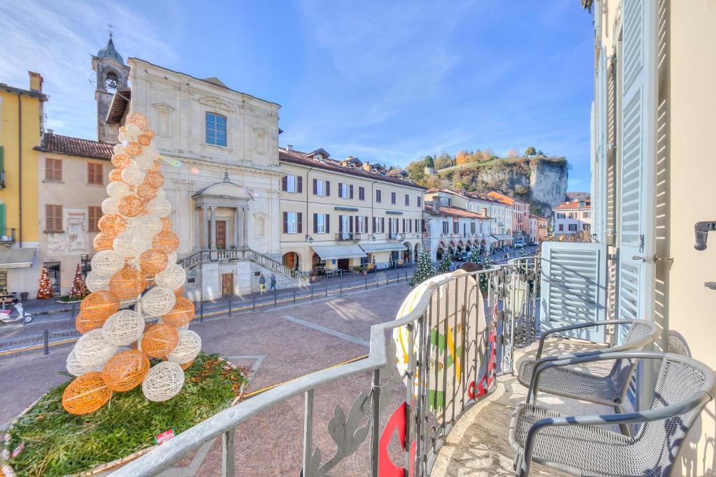 Balcone o terrazza di Aparthotel Arona