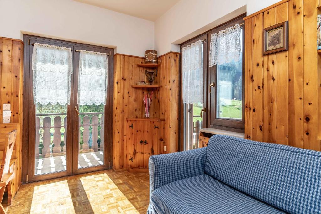 Posezení v ubytování Trilo Luce della Paganella