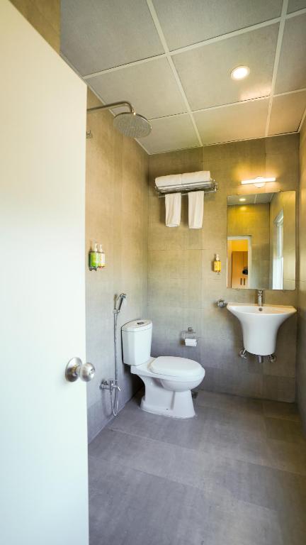 Koupelna v ubytování Bloom Hotel - Magarpatta