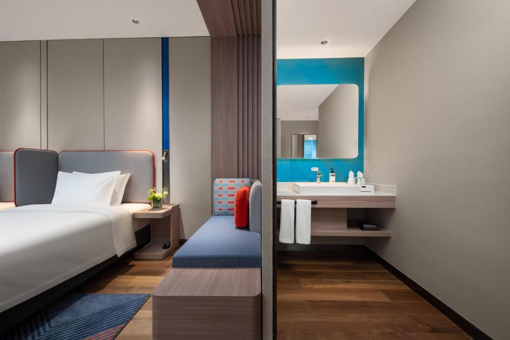 Holiday Inn Express Nanjing Jiangbei Wonhall Mall - Standard Twin Room