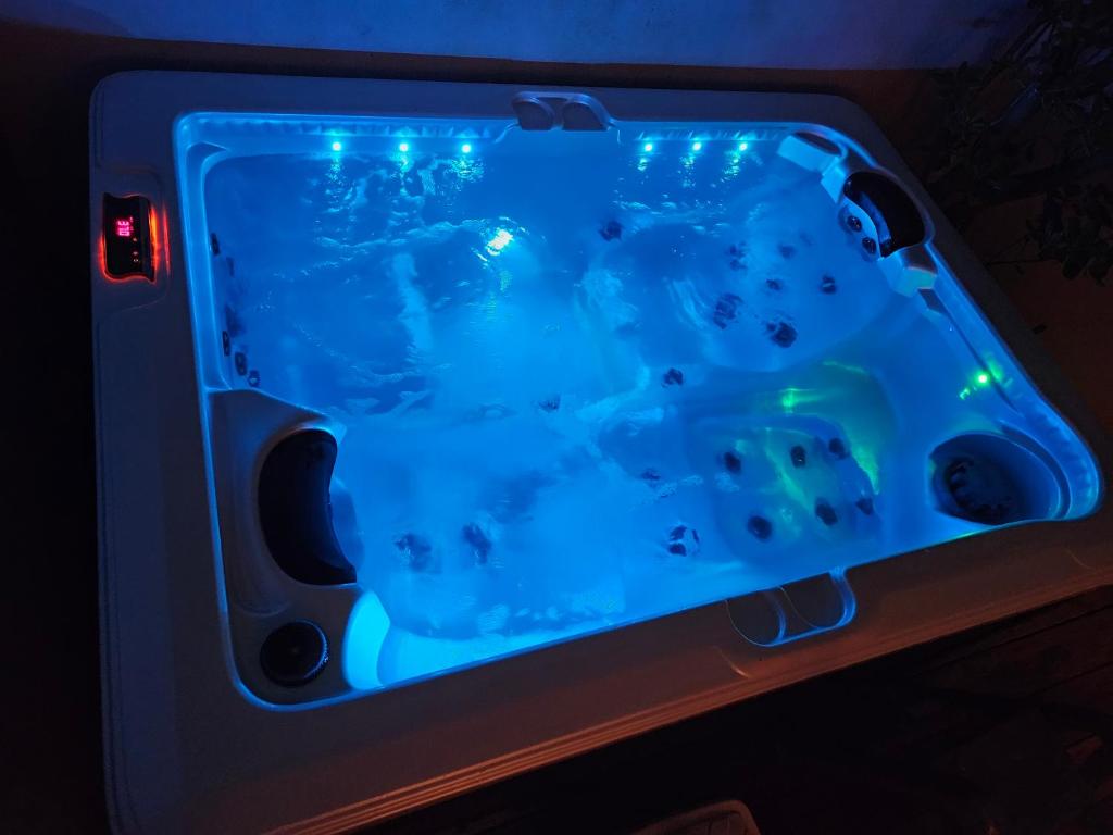 Gambar di galeri bagi Maison 3 étoiles à 50m mer plages îles nature piscine chauffée jacuzzi privé WIFI di Le Port-des-Barques