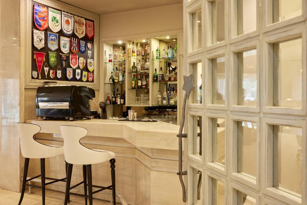 Lounge nebo bar v ubytování Hotel Panorama