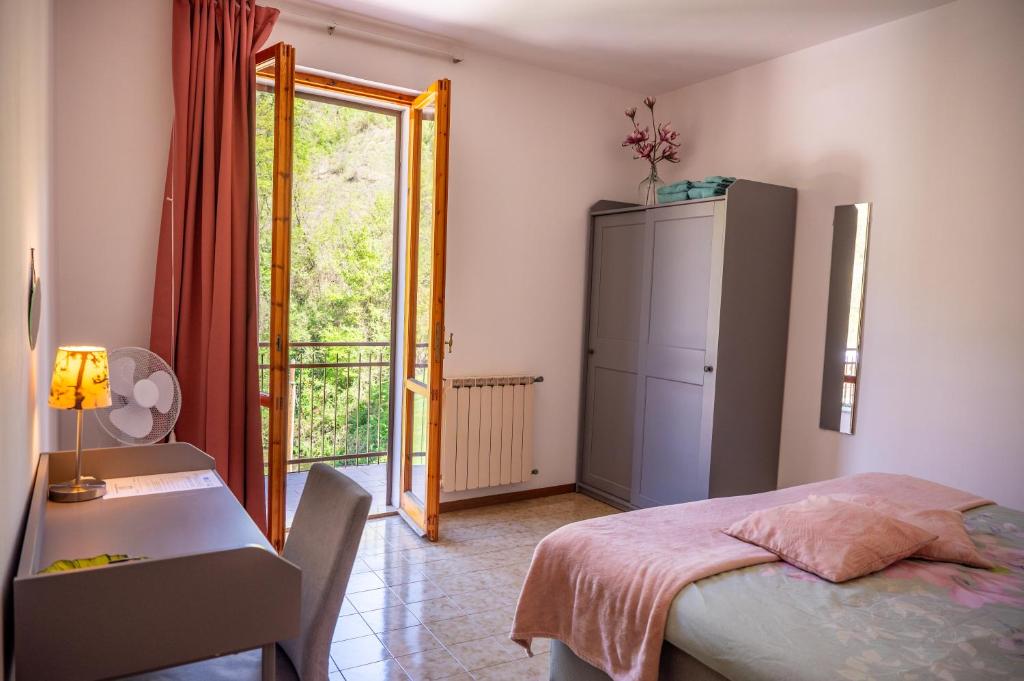 Postel nebo postele na pokoji v ubytování Casa Biron