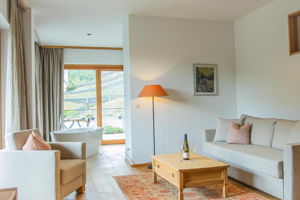Posezení v ubytování Weinhaus Nigl - Hotel, Restaurant und Spa