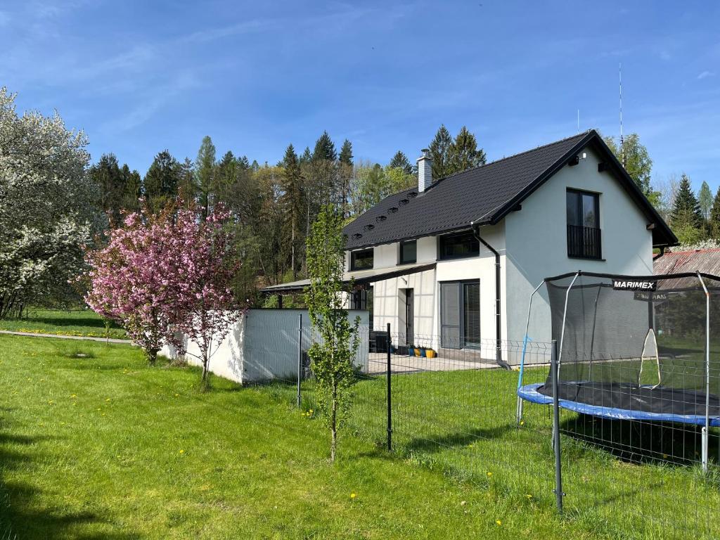 Zahrada ubytování Apartmány U Kempu