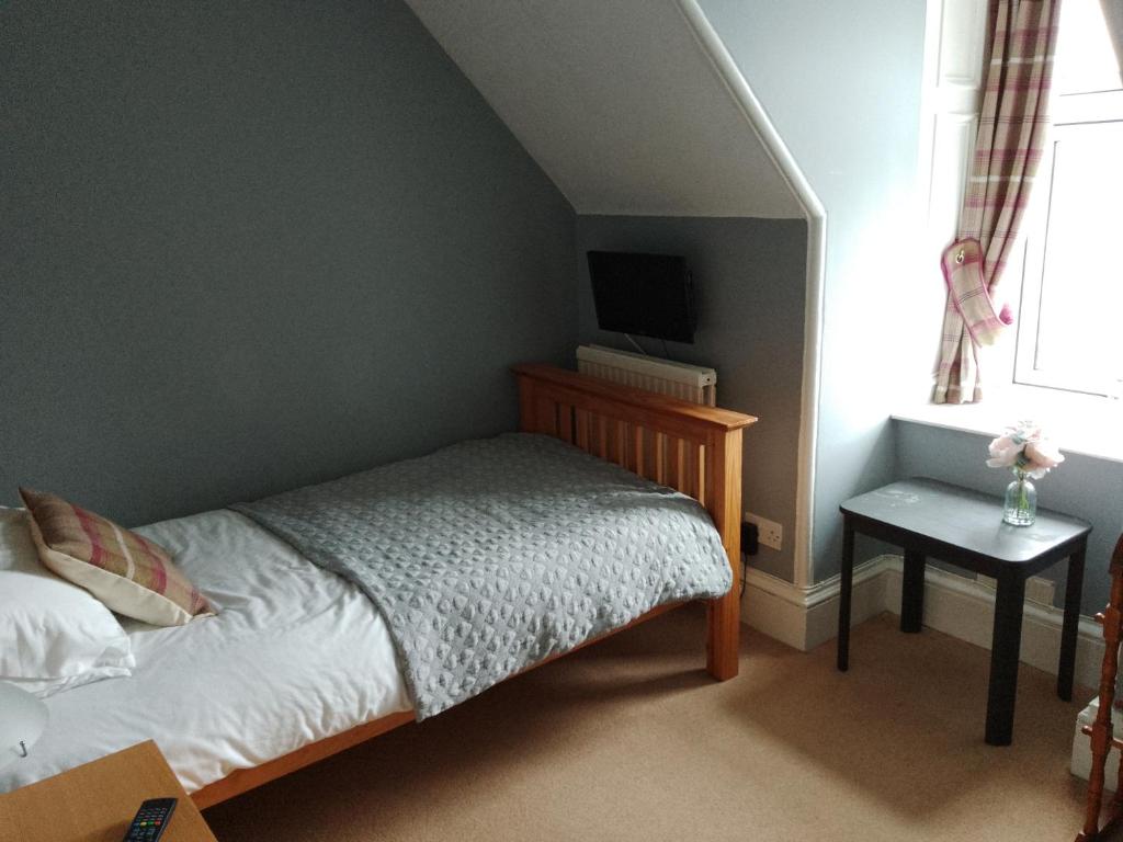 Postel nebo postele na pokoji v ubytování Greenland house