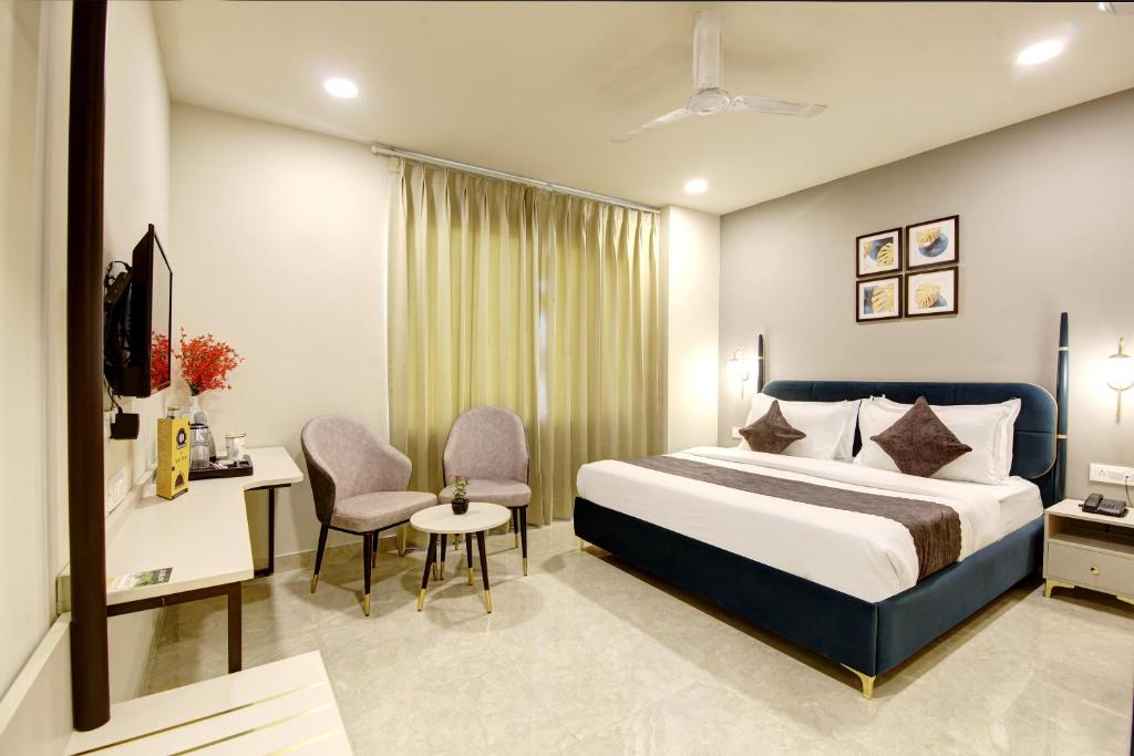 Saltstayz Horizon - Golf Course Road & Sector 29 - Camera Doppia Deluxe