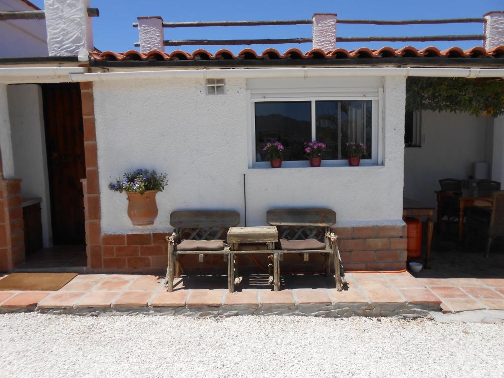Patio nebo venkovní prostory v ubytování Villafranco Apartamentos