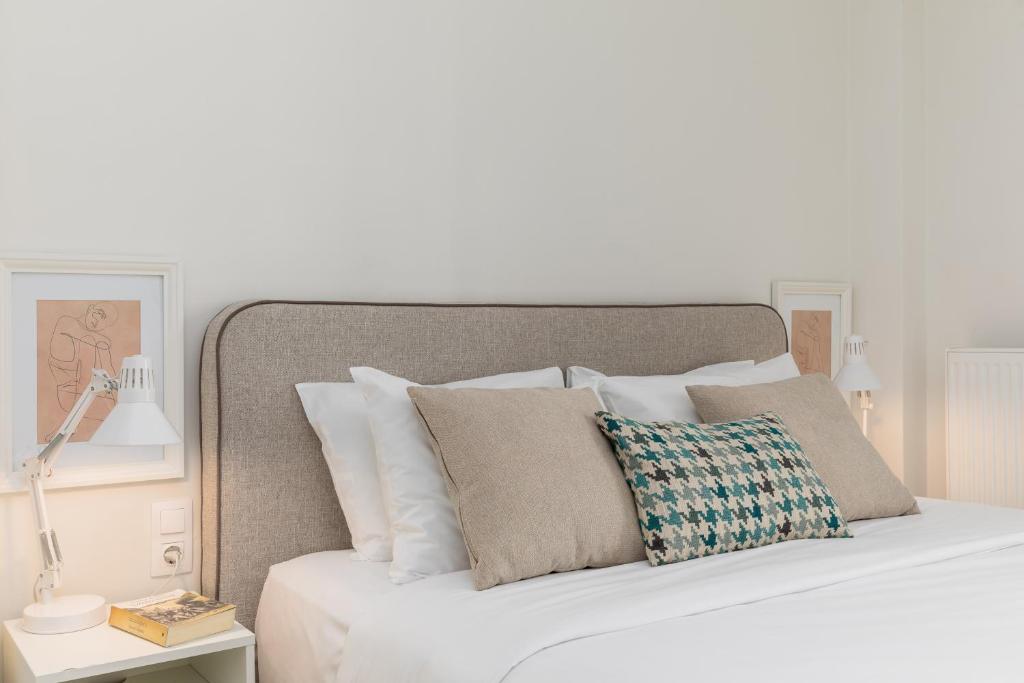 Posteľ alebo postele v izbe v ubytovaní Tiramisu by halu! Apartments