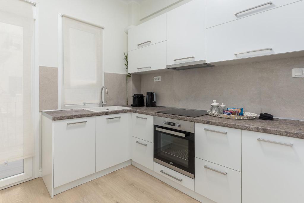 Kuchyňa alebo kuchynka v ubytovaní Tiramisu by halu! Apartments