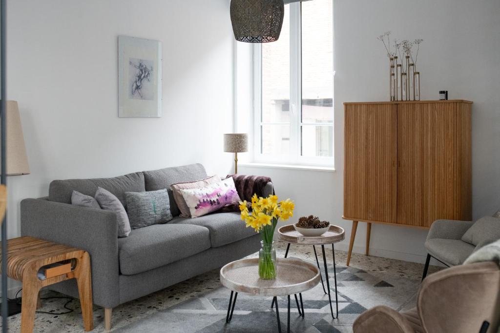 Posedenie v ubytovaní Le Terrazzo - appartement lumineux centre Eu