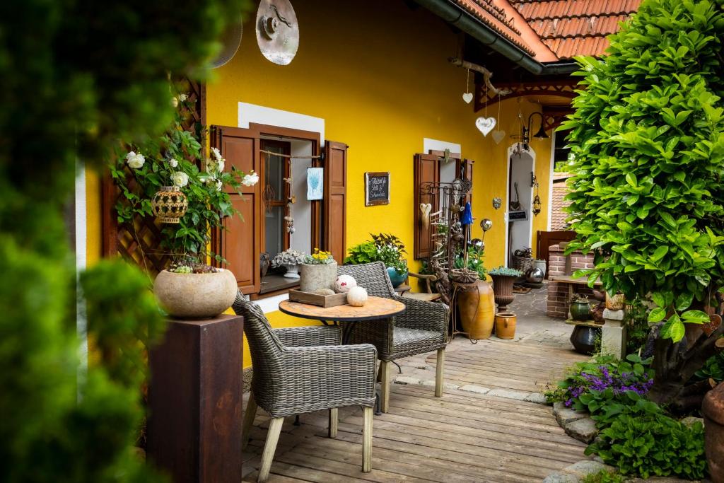 Zahrada ubytování Weinhof Narat-Zitz