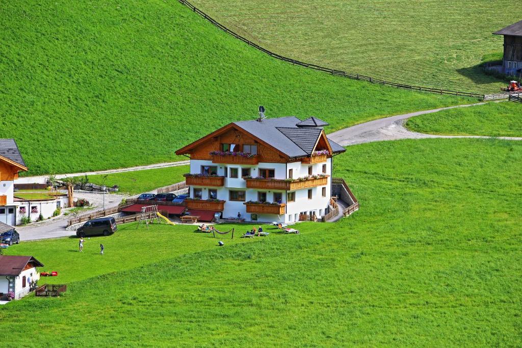 Et luftfoto af Ferienhaus Berger