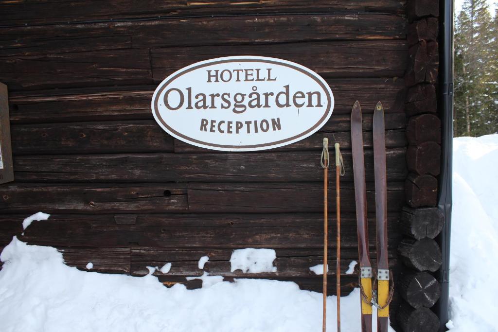 Сертификат, награда, вывеска или другой документ, выставленный в Olarsgården Hotell
