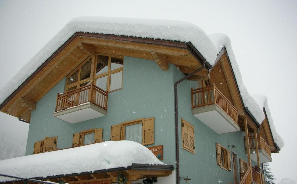 Jägerhaus v zimě