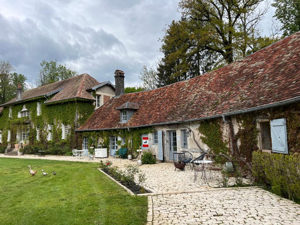 Zahrada ubytování L’Orangerie de Malpas
