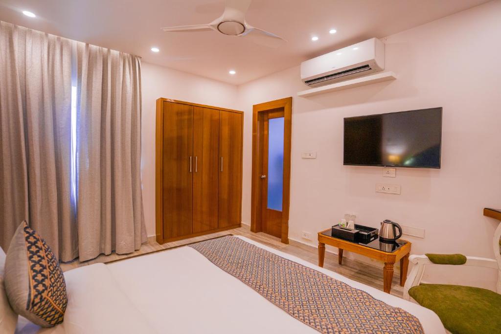 Postel nebo postele na pokoji v ubytování The Mohua - A Boutique Hotel