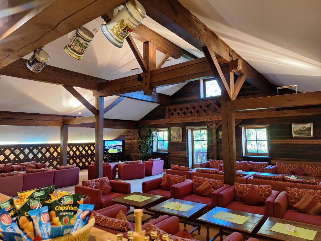 Posezení v ubytování Hotel Heißenhof