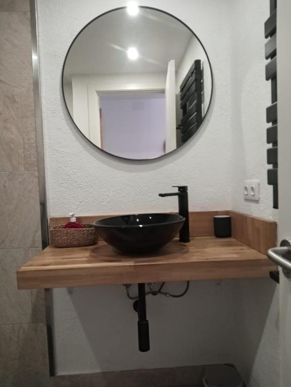 TV a/nebo společenská místnost v ubytování Com a casa