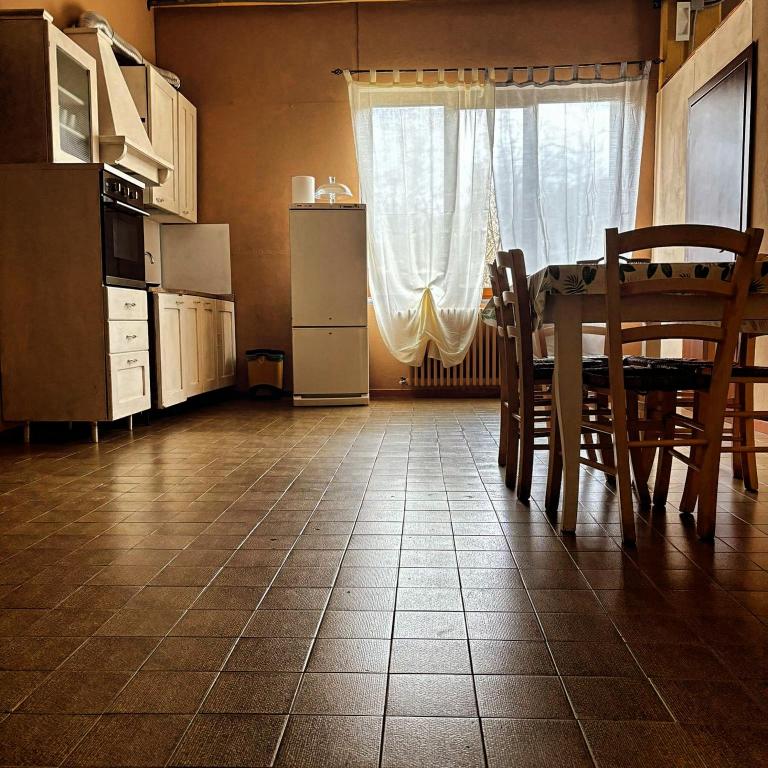 Kuchyň nebo kuchyňský kout v ubytování Ostello Bellavita