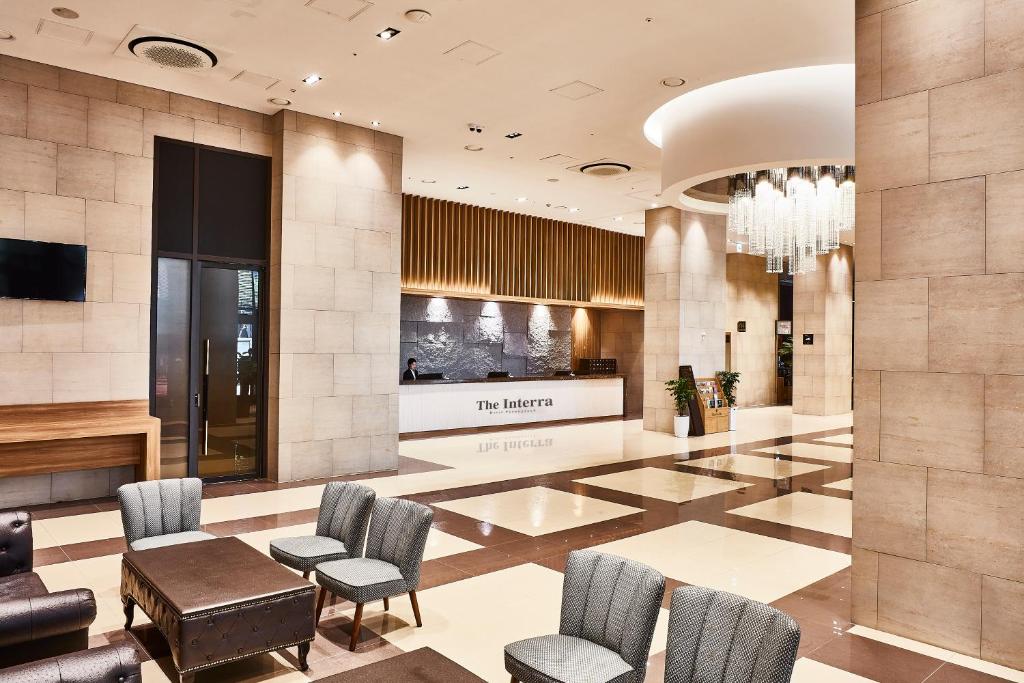 TV a/nebo společenská místnost v ubytování The Interra Hotel Pyeongtaek