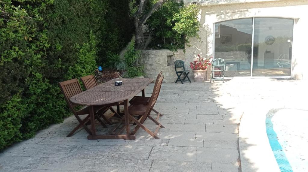 Bazén v ubytování Location Gîte en Provence nebo v jeho okolí